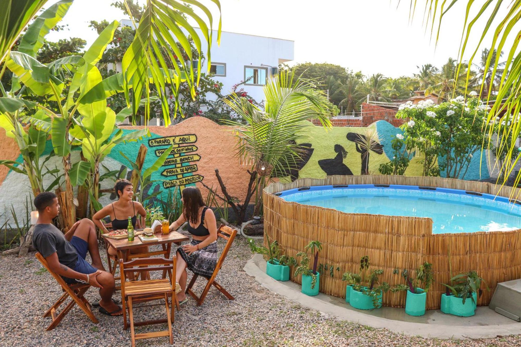 Back To The Beach Hostel - Pipa Praia de Pipa المظهر الخارجي الصورة