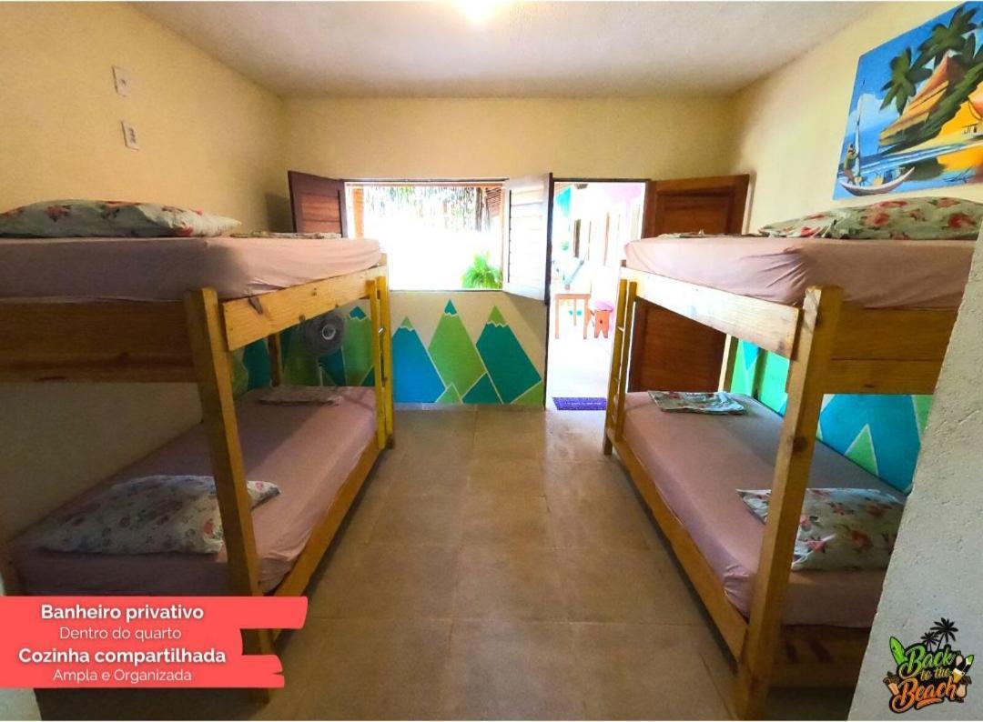 Back To The Beach Hostel - Pipa Praia de Pipa الغرفة الصورة