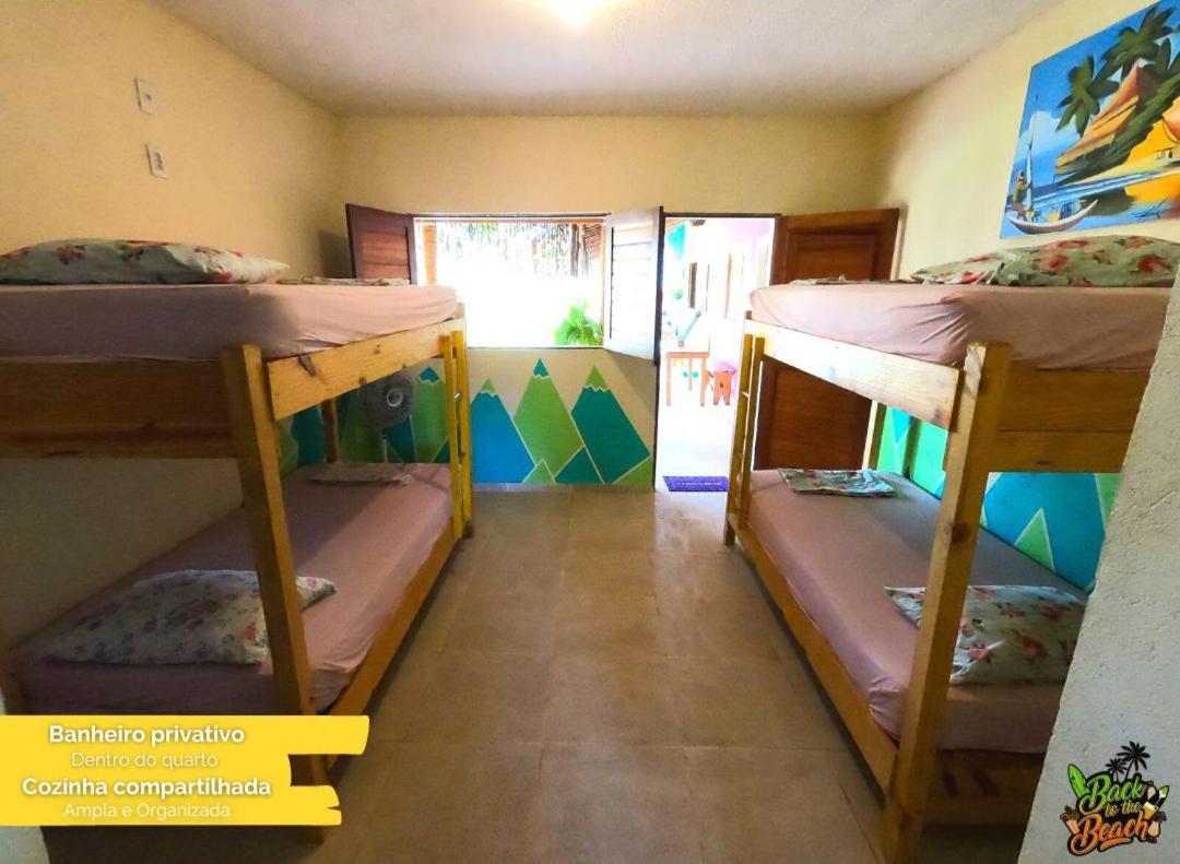 Back To The Beach Hostel - Pipa Praia de Pipa الغرفة الصورة